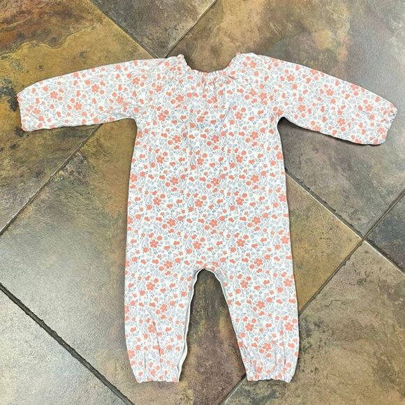 Feather Baby Bow Floral Romper 18-24 Months - Picture 8 of 9